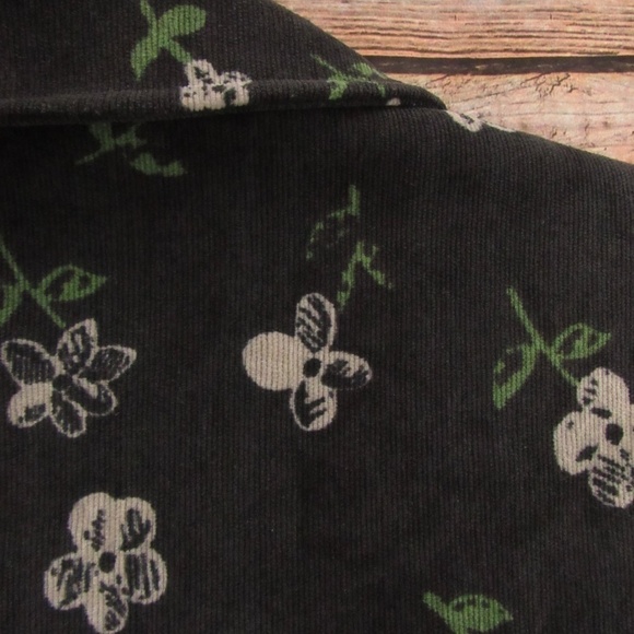 Charcoal Gray Soft Ribbed Asymmetrical Motto Jacket  S/M - Picture 10 of 16